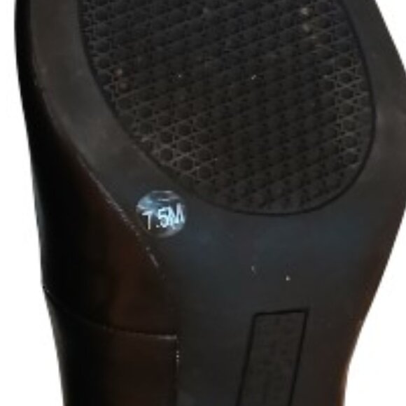 ALFANI Step N' Flex Pointed Toe Elegant Black Leather High Heel Pumps 7.5M -EUC - Picture 14 of 15